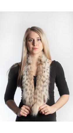 Lynx fur scarf - Belly